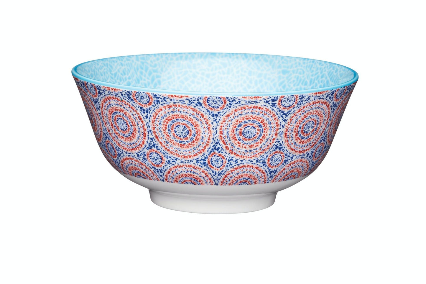 KITCHENCRAFT BRIGHT TILE BOWL 15.7CM STONEWARE