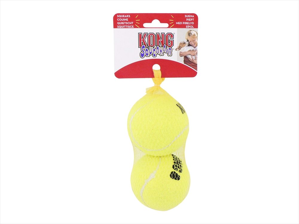 KONG AIR LARGE SQUEAKER BALL 2 PACK