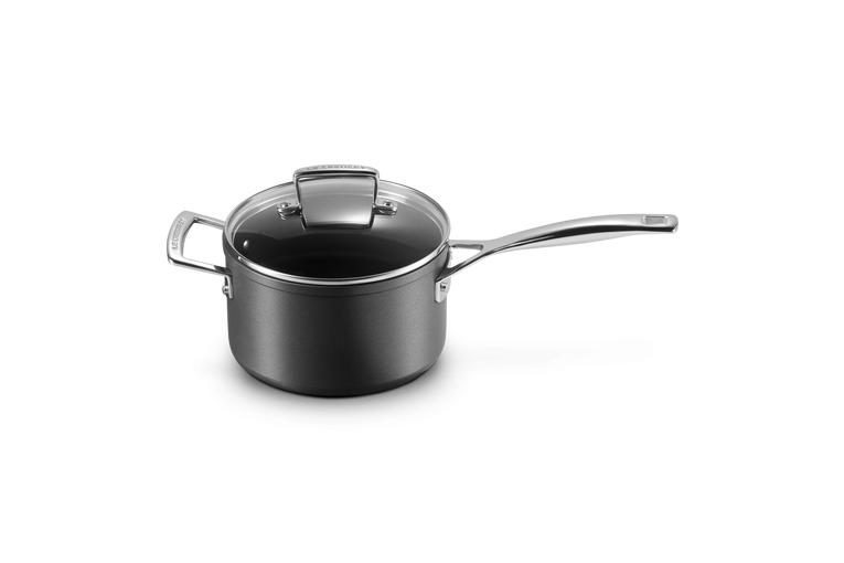 LE CREUSET TOUGHENED NON STICK SAUCEPAN - 18CM