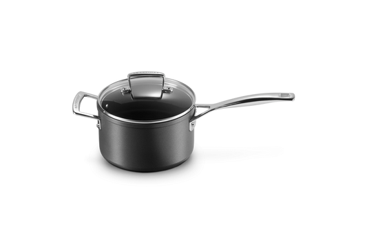 LE CREUSET TOUGHENED NON STICK SAUCEPAN - 18CM