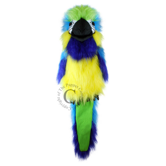 THE PUPPET COMPANY BLUE & GOLD MACAW