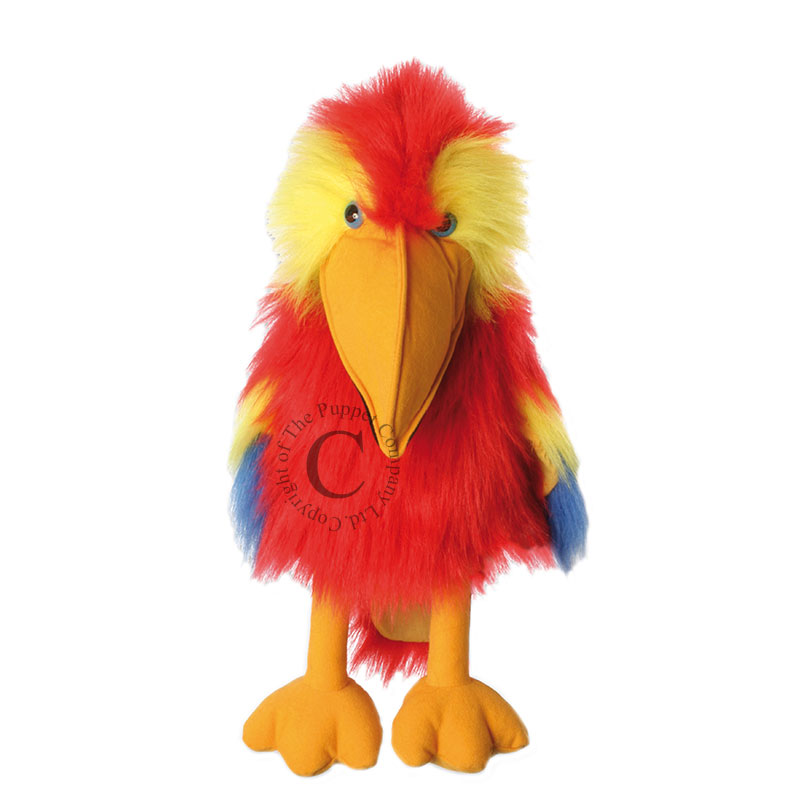 THE PUPPET COMPANY SCARLET MACAW