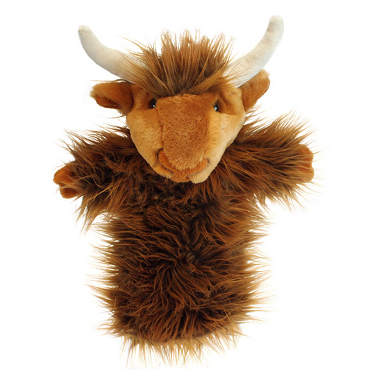 THE PUPPET COMPANY HIGHLAND COW