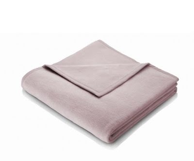 BIEDERLACK FLEECE THROW - LOTUS