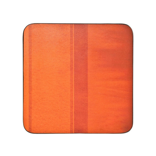 DENBY COLOURS ORANGE 6PC COASTERS