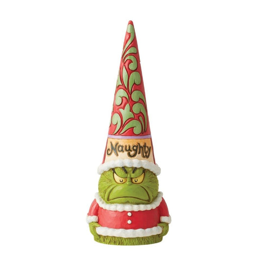 ENESCO NAUGHTY NICE GRINCH GNOME