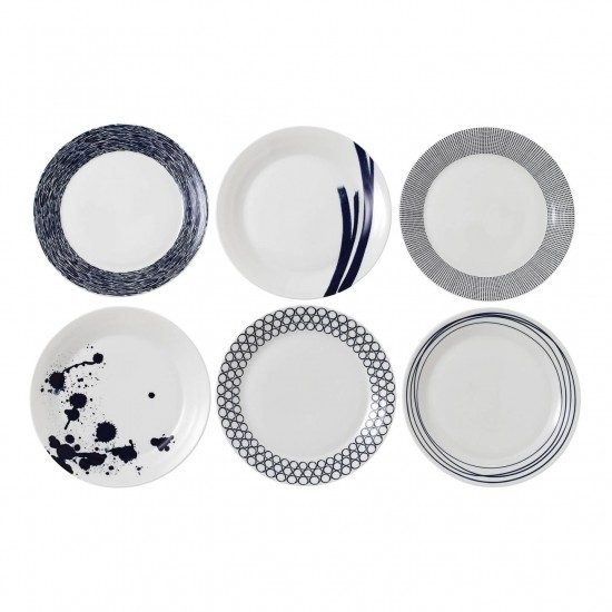 ROYAL DOULTON PACIFIC 28CM DINNER PLATE SET