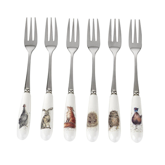 WRENDALE PASTRY FORKS S/6