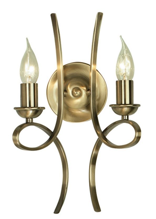 INTERIORS 1900 PENN WALL LIGHT- ANTIQUE BRASS