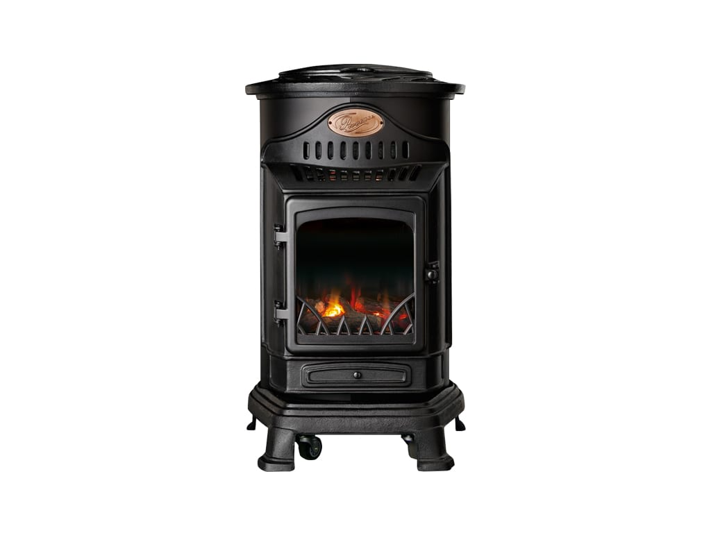 SAHARA PROVENCE INDOOR GAS HEATER MATT BLACK