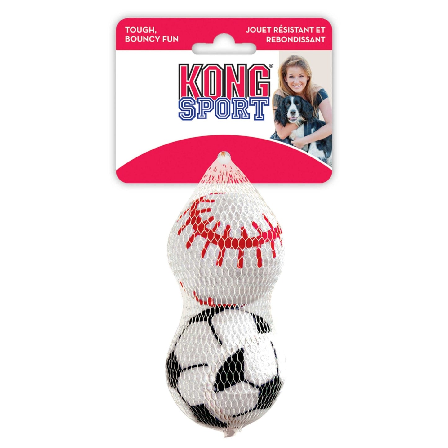 KONG SPORTS BALL LARGE 2 PACK