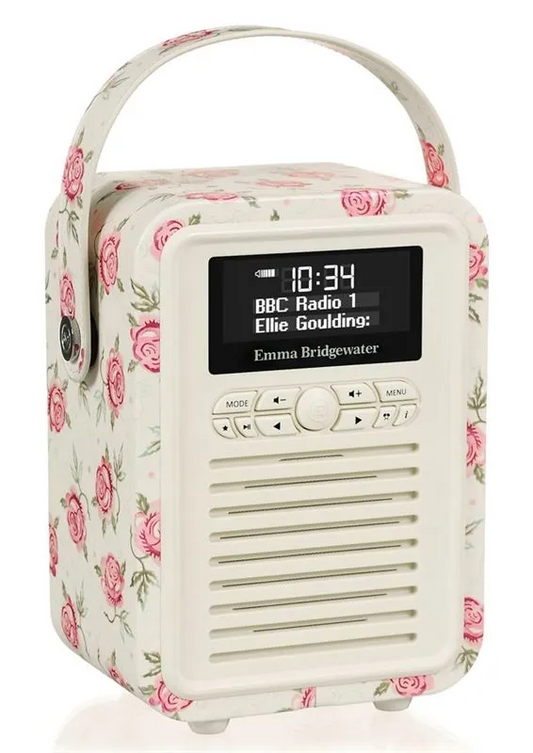 VQ EMMA BRIDGEWATER RETRO RADIO - ROSE & BEE