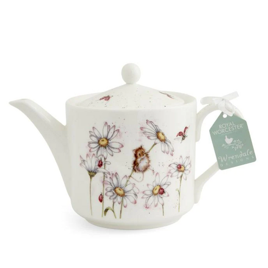 WRENDALE TEAPOT 2PT (MOUSE & FLOWER)