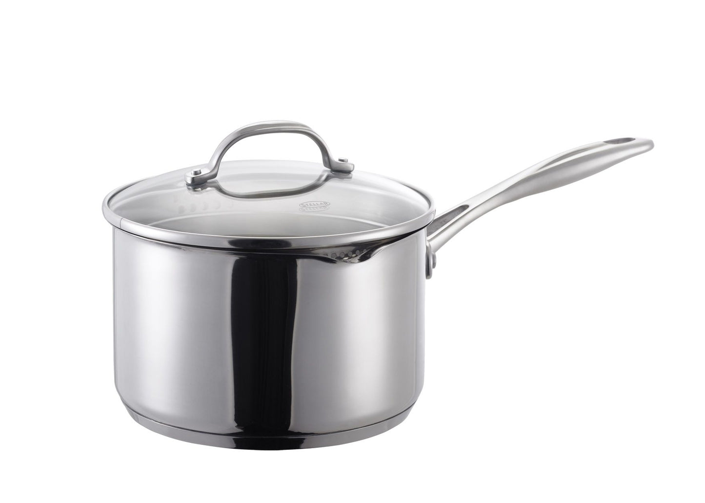 STELLAR PROFILE 18CM DRAINING SAUCEPAN