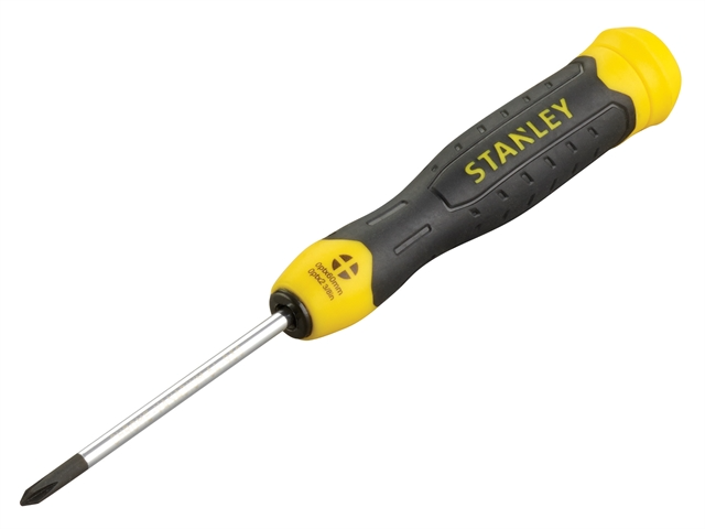 STANLEY CUSHION GRIP 2PT*100MM PHILLIPS SCREWDRIVER