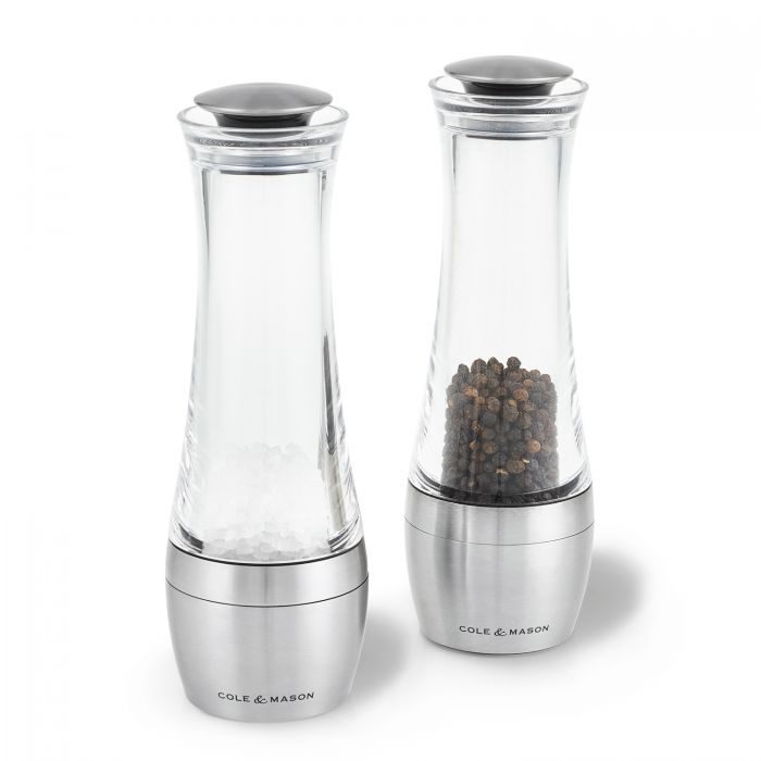 COLE & MASON AMESBURY SALT AND PEPPER GRINDERS