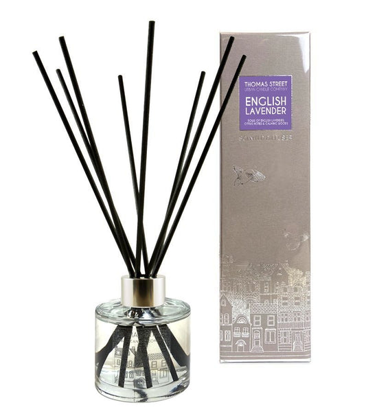 THOMAS STREET DIFFUSER GLASS ENGLISH LAVENDER 100ML