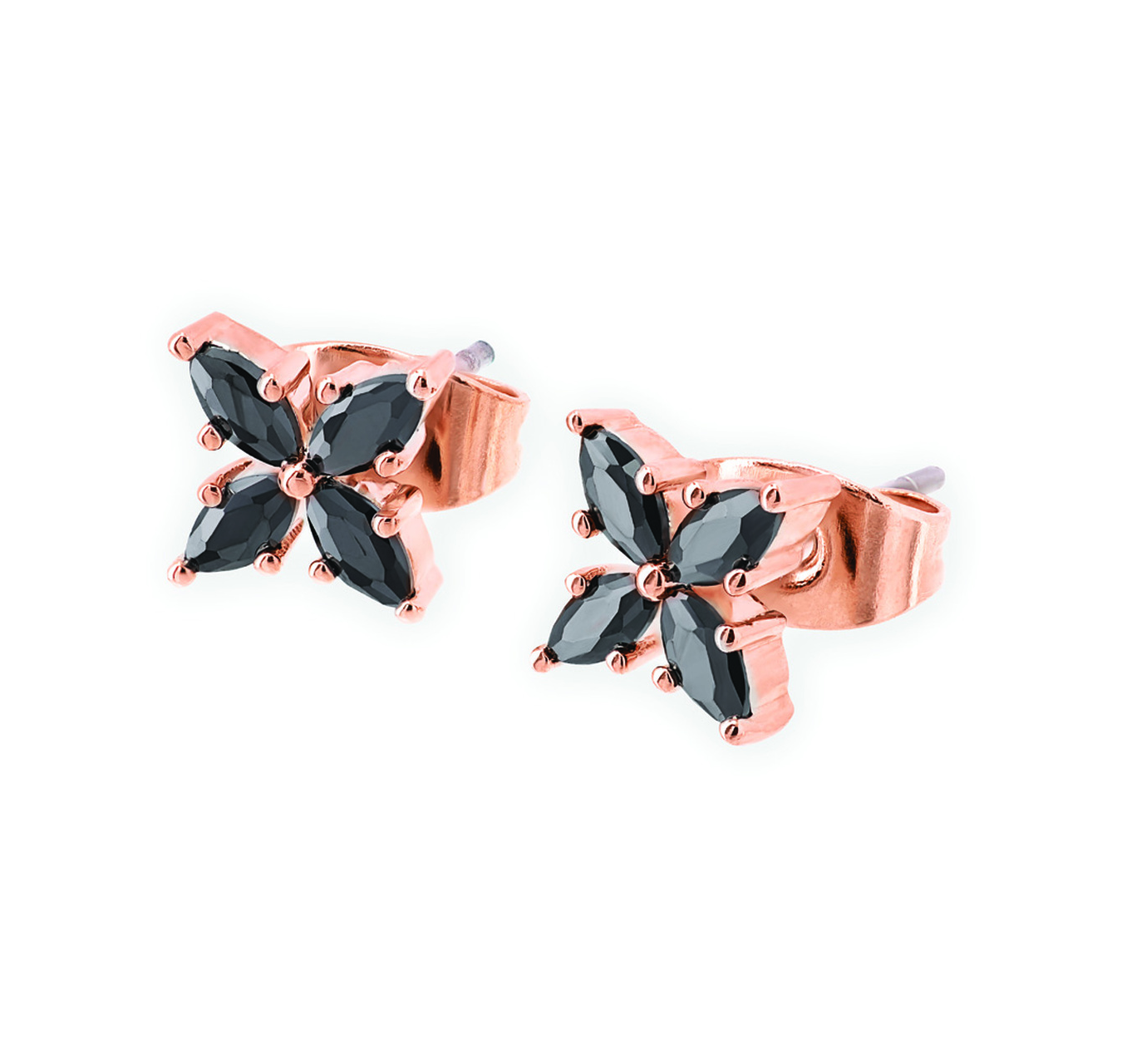 TIPPERARY NOIR STUD EARRINGS