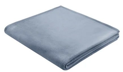 BIEDERLACK COTTON RICH 150X200 DUSKY BLUE