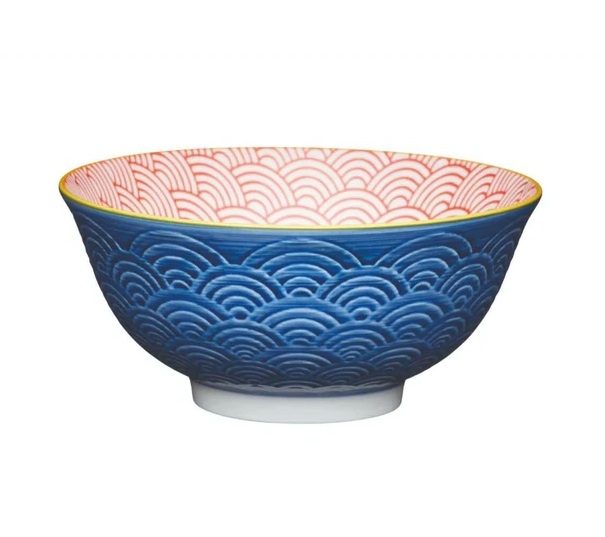 KITCHENCRAFT ARC GEO BOWL 15.7CM STONEWARE