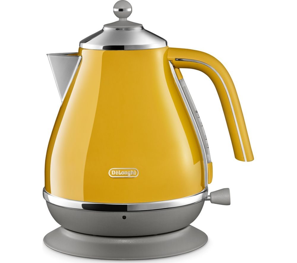 DELONGHI ICONA CAPITALS KETTLE - YELLOW