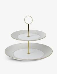 WEDGWOOD EXPRESSIVES LINE EXTENSIONS ARRIS 2 TIER CAKE STAND