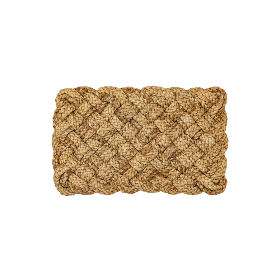 GALLERY DIRECT PLAITED JUTE DOORMAT