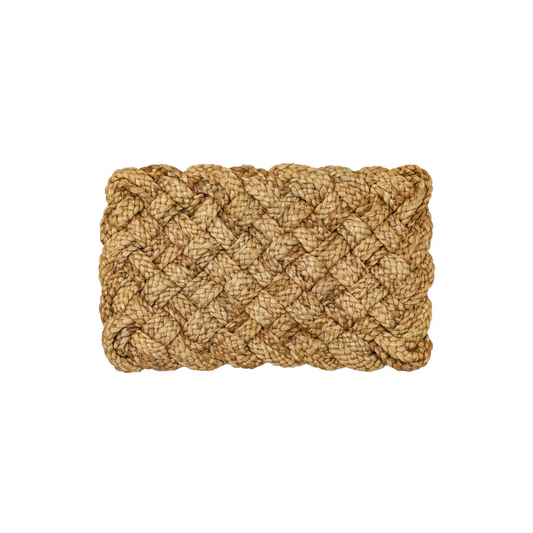 GALLERY DIRECT PLAITED JUTE DOORMAT