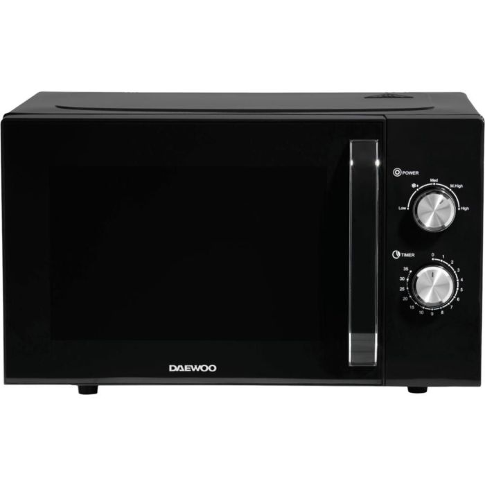 DAEWOO 800W 23L MICROWAVE BLACK