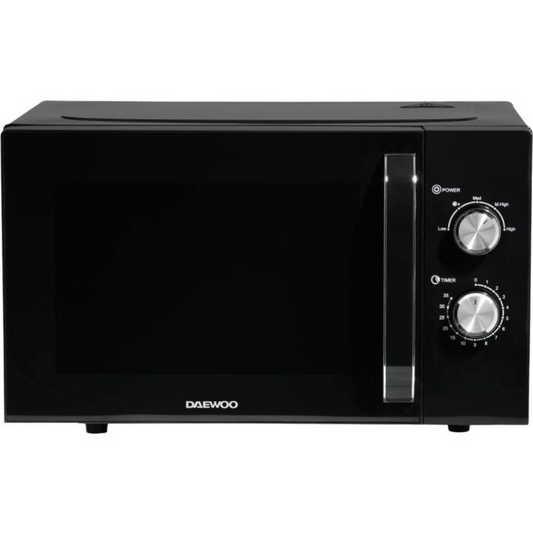 DAEWOO 800W 23L MICROWAVE BLACK