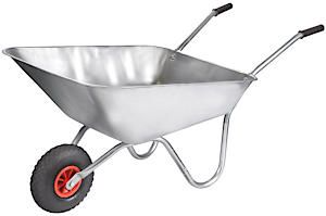 THE ROSEMOOR 85L BARROW 10" PNEUMATIC WHEEL GALVANISED