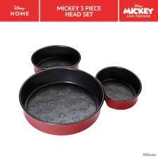 PRESTIGE X DISNEY BAKE WITH MICKEY HEAD SET, 3PCE