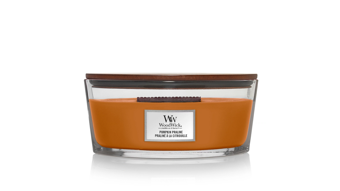 WOODWICK PUMPKIN PRALINE ELLIPSE