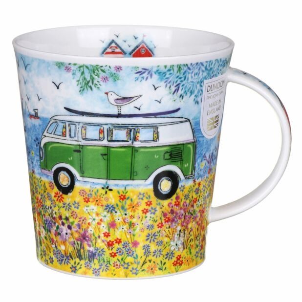 DUNOON CAIRNGORM COOL CAMPERS GREEN MUG