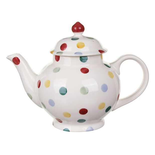 EMMA BRIDGEWATER POLKA DOT 4 MUG TEAPOT