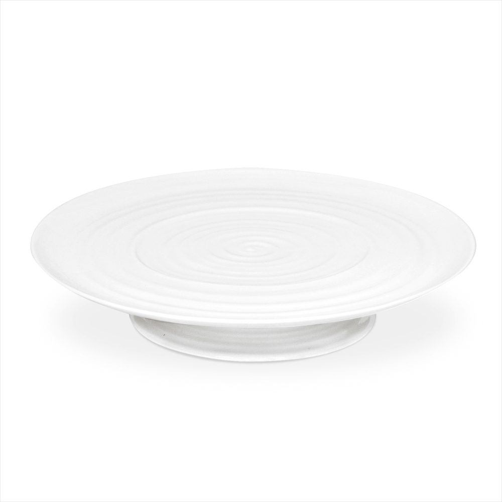 SOPHIE CONRAN FOOTED CAKE PLATE, LOW