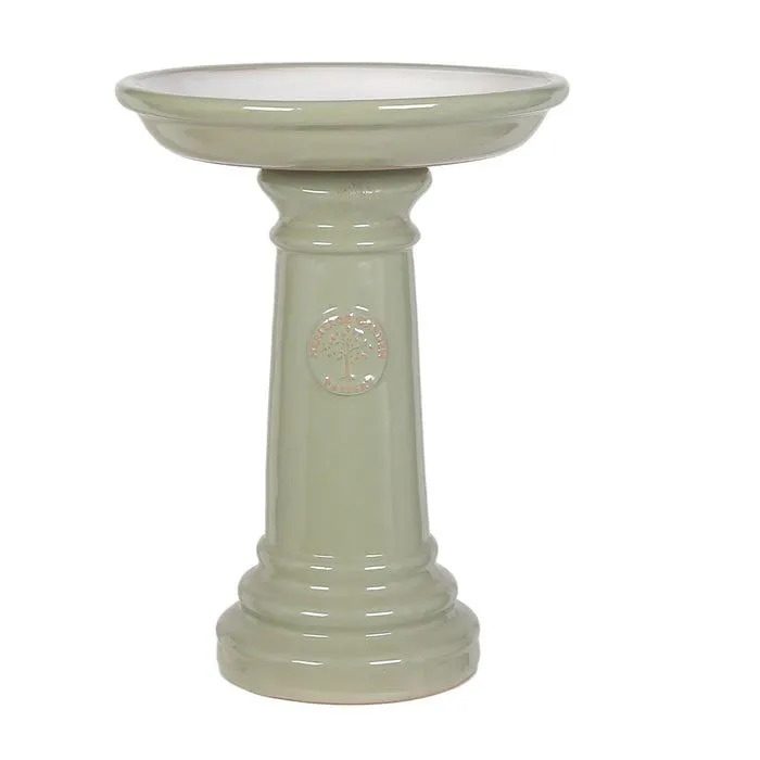 WOODLODGE HERITAGE BIRDBATH - 37CM - GREEN