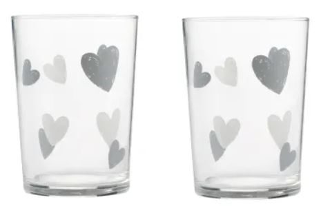 RAVENHEAD HEARTS TUMBLERS 52CL