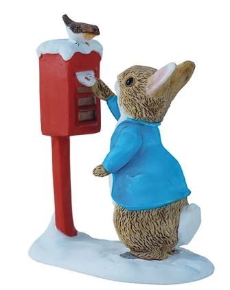 PETER RABBIT POSTING A LETTER