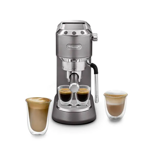 DELONGHI DEDICA ARTE COFFEE MAKER - GREY