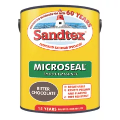 SANDTEX MASONRY PAINT 2.5L - BITTER CHOCOLATE