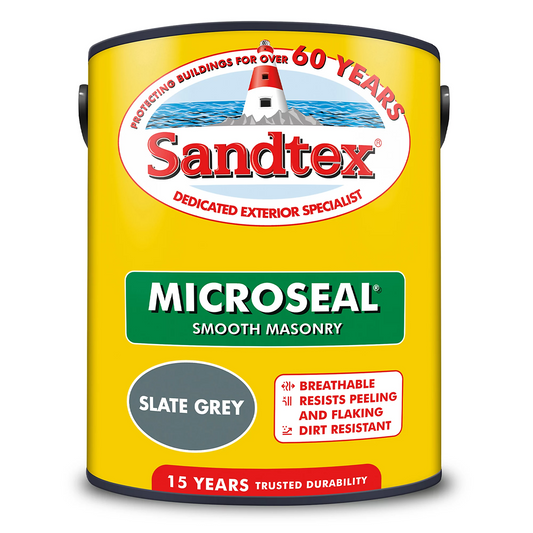 SANDTEX MASONRY PAINT 5L - SLATE GREY