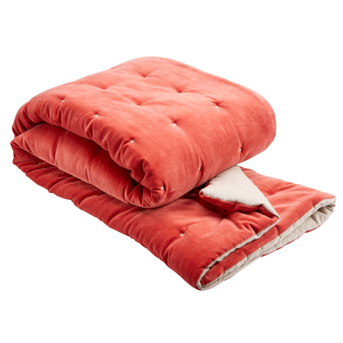 CHRISTY JAIPER THROW - CORAL