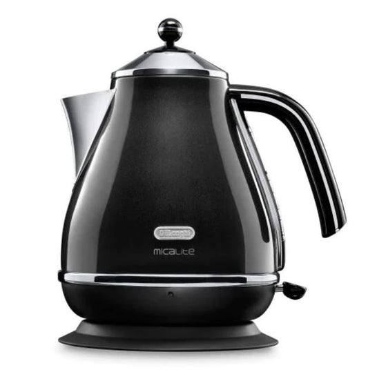 DELONGHI ICONA MICALITE KETTLE 1.7L BLACK