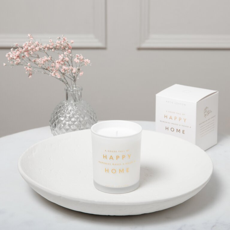 KATIE LOXTON HAPPY MEMORIES AND HOME CANDLE PEACH AND SWEET MANDAR