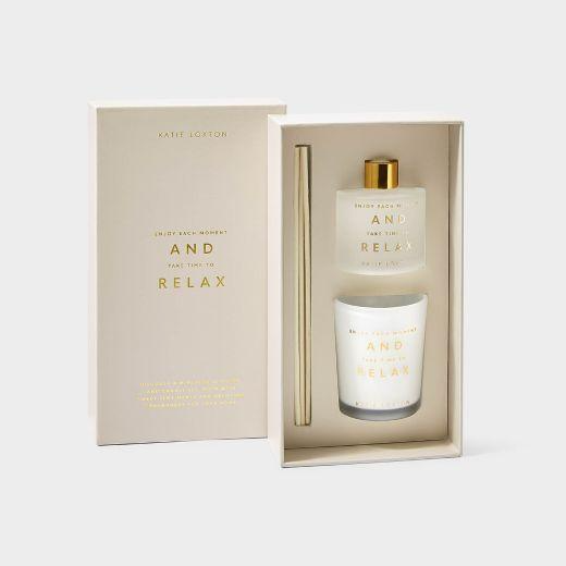 KATIE LOXTON MINI FRAGRANCE SET ENJOY & RELAX FRESH LINEN AND WHITE LILY