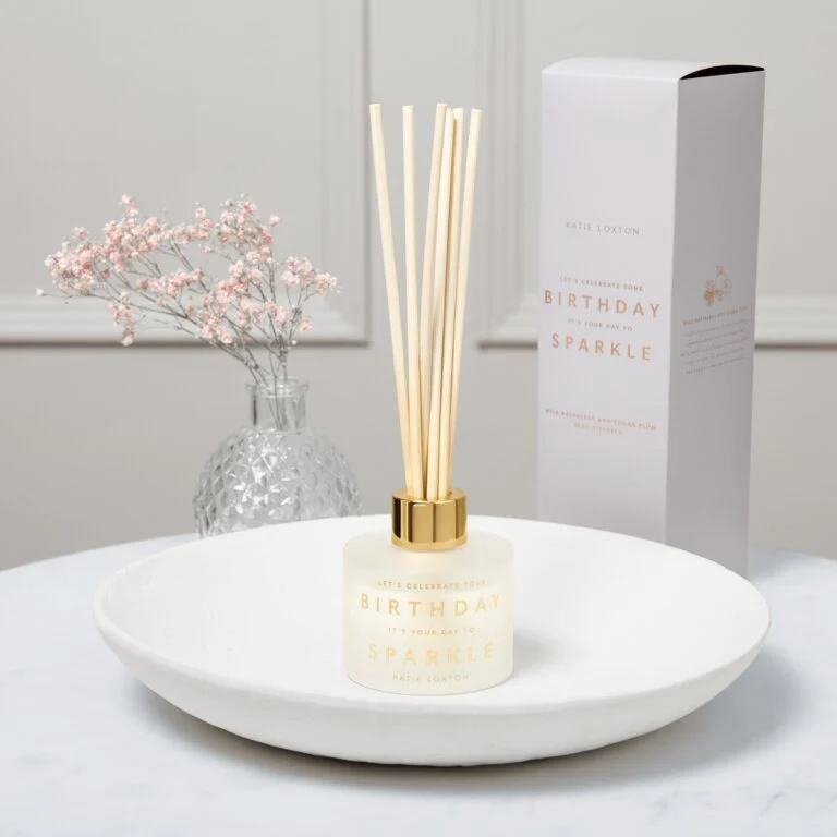 KATIE LOXTON REED DIFFUSER 'BIRTHDAY' WILD RASPBERRY AND SUGAR PLUM