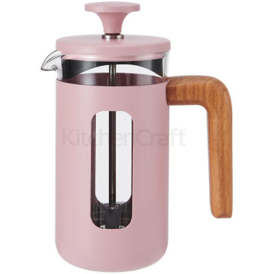 LA CAFETIERE PISA CAFETIERE WOOD HANDLE PINK 3 CUP