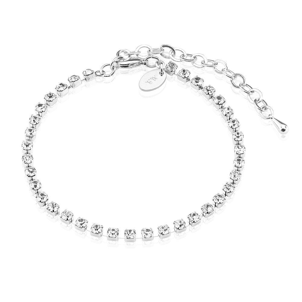 NEWBRIDGE BRACELET MULTI CLEAR STONE