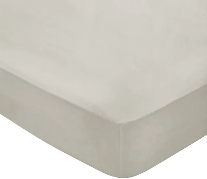 BEDECK 300TC FITTED SHEET KING SIZE LINEN